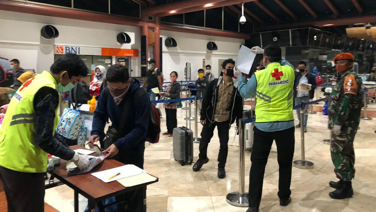 Situasi di Bandara Internasional Soekarno Hatta (Liputan6.com/ Pramita Tristiawati)