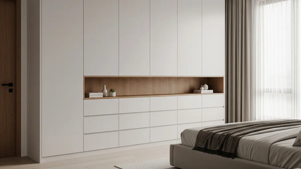 Desain Kamar Minimalis dengan Laci Tersembunyi