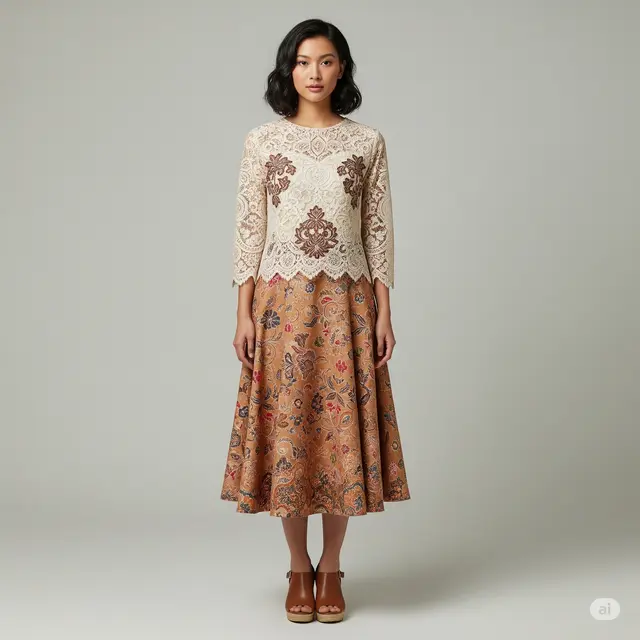 7 Model Brokat Crop Terbaru untuk Tampilan Elegan dan Modern: Pilihan Busana Serbaguna untuk Berbagai Acara