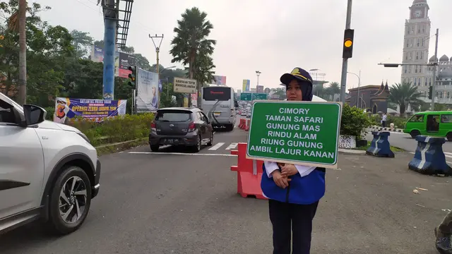 Sistem Kanalisasi 2-1 di Jalur Puncak Bogor