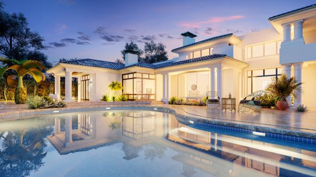 villa kolam renang