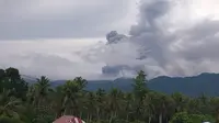 Gunung Dukono Erupsi Lagi, Semburkan Abu Vulkanik 1.500 Meter, Waspada Radius Bahaya