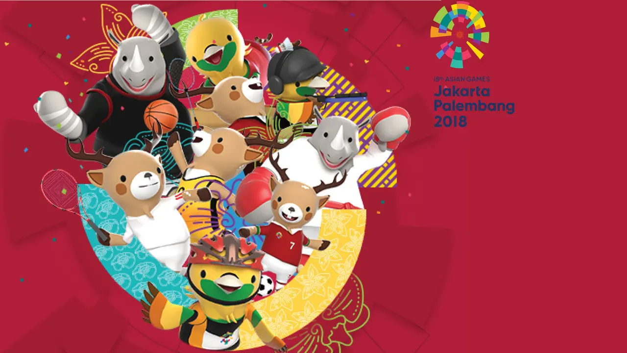 Banner Indonesia Berkibar di 25 Cabang Olahraga Asian Games 2018