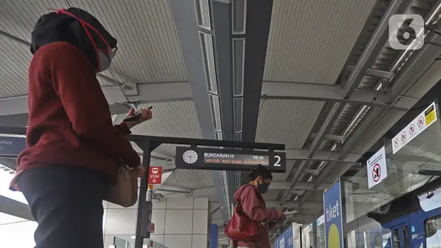 Penumpang MRT Wajib Pakai Masker