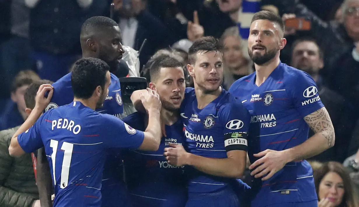 8. Chelsea (Stamford Bridge) – 40.437 penonton. (AP/Alastair Grant)