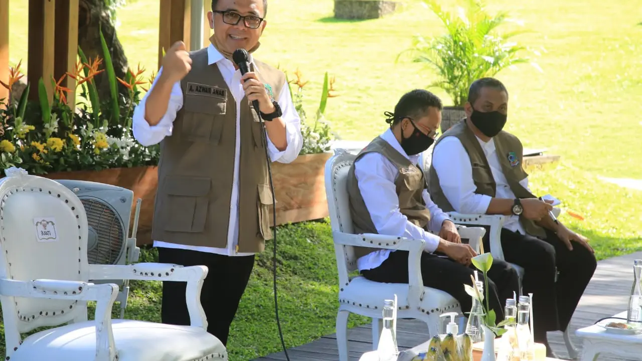 Tekan Covid-19, Bupati Anas Dorong Semua Dinas Seperti Dinas Kesehatan dan Satpoll PP