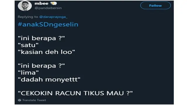 Tingkah Ngeselin saat Kecil