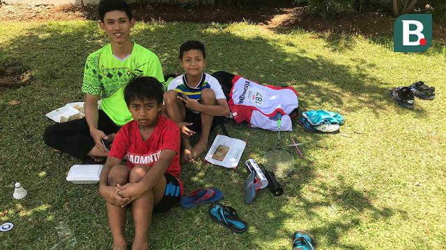 Peserta final Audisi Umum Djarum Beasiswa Bulutangkis 2018