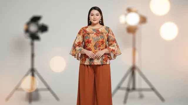 Model Baju Pesta untuk Lengan Besar agar Tampil Fashionable dan Percaya Diri (Ilustrasi AI)