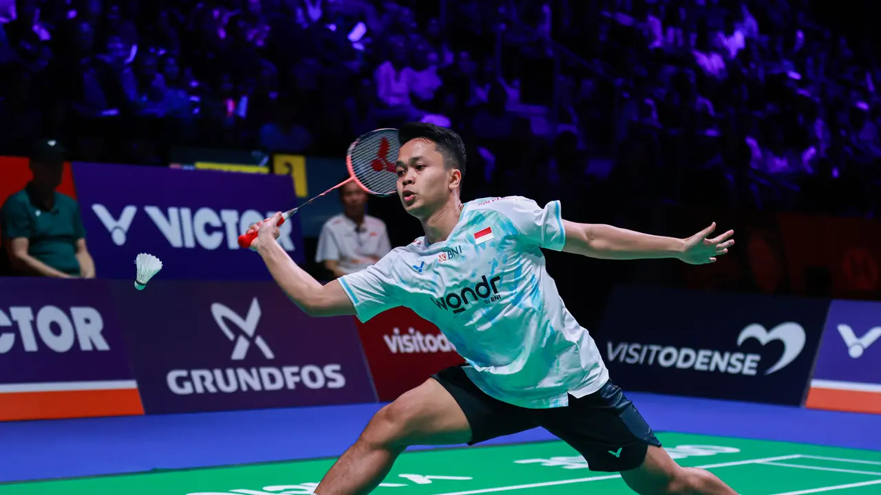 Anthony Sinisuka Ginting - Denmark Open 2025 - Bulu Tangkis