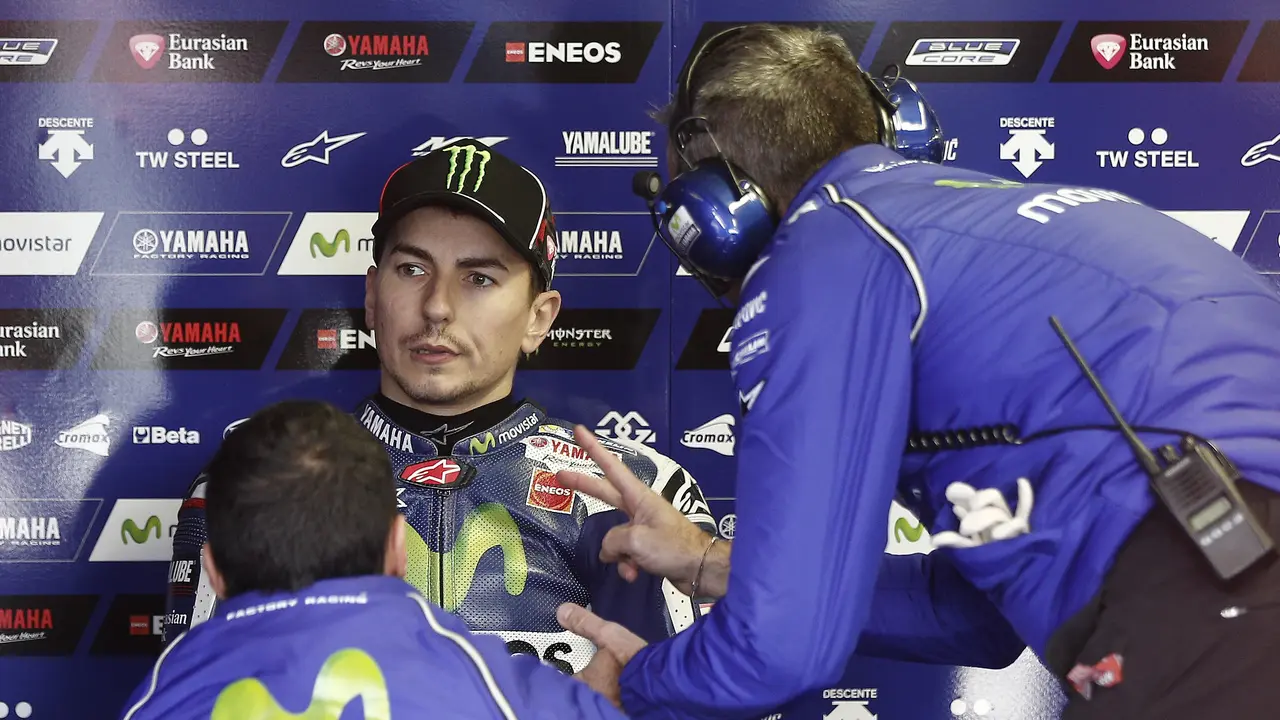 Jorge Lorenzo (AP Photo/Rob Griffith)