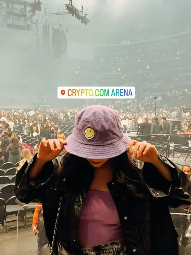 Febby Rastanty Nonton Konser Justin Bieber di Los Angeles (Foto: Instagram/@febbyrastanty)