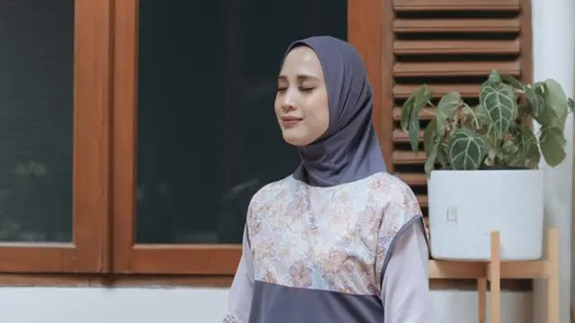 Inspirasi Baju Olahraga Nyaman, Stylish, Hingga Sesuai Syariat Islam dari Fanny Fabriana Cocok untuk Ramadan