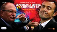 Deportivo La Coruna vs Barcelona (Liputan6.com/Abdillah)
