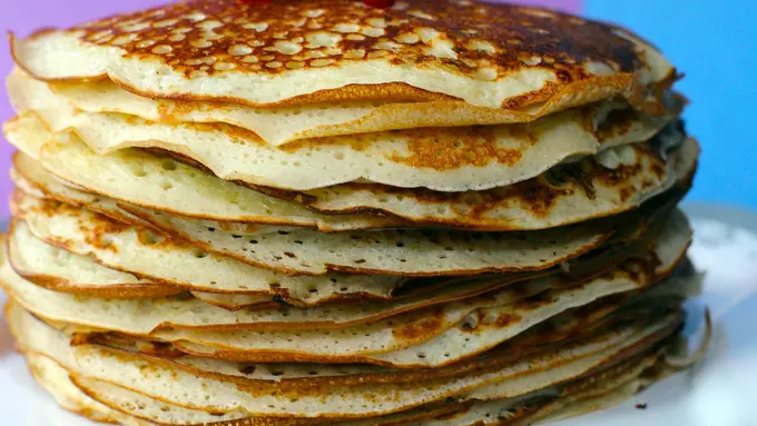 Ilustrasi Pancake Sederhana