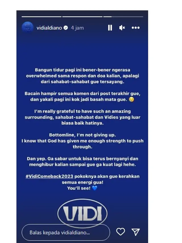 8 Potret Terbaru Vidi Aldiano, Tengah Lawan Kanker Ginjal yang Diidap Selama 3 Tahun