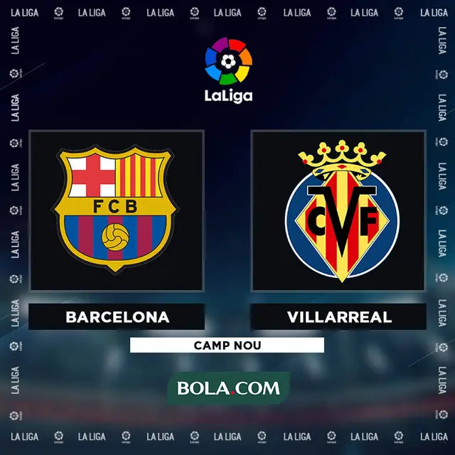 La Liga - Barcelona Vs Villarreal