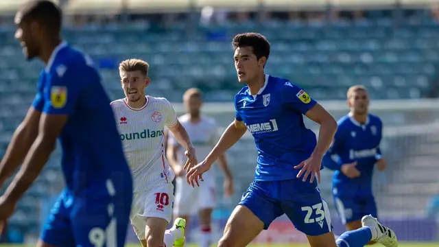 Foto: Aksi Elkan Baggot Gacor Bersama The Gills, Cetak Dua Gol Beruntun