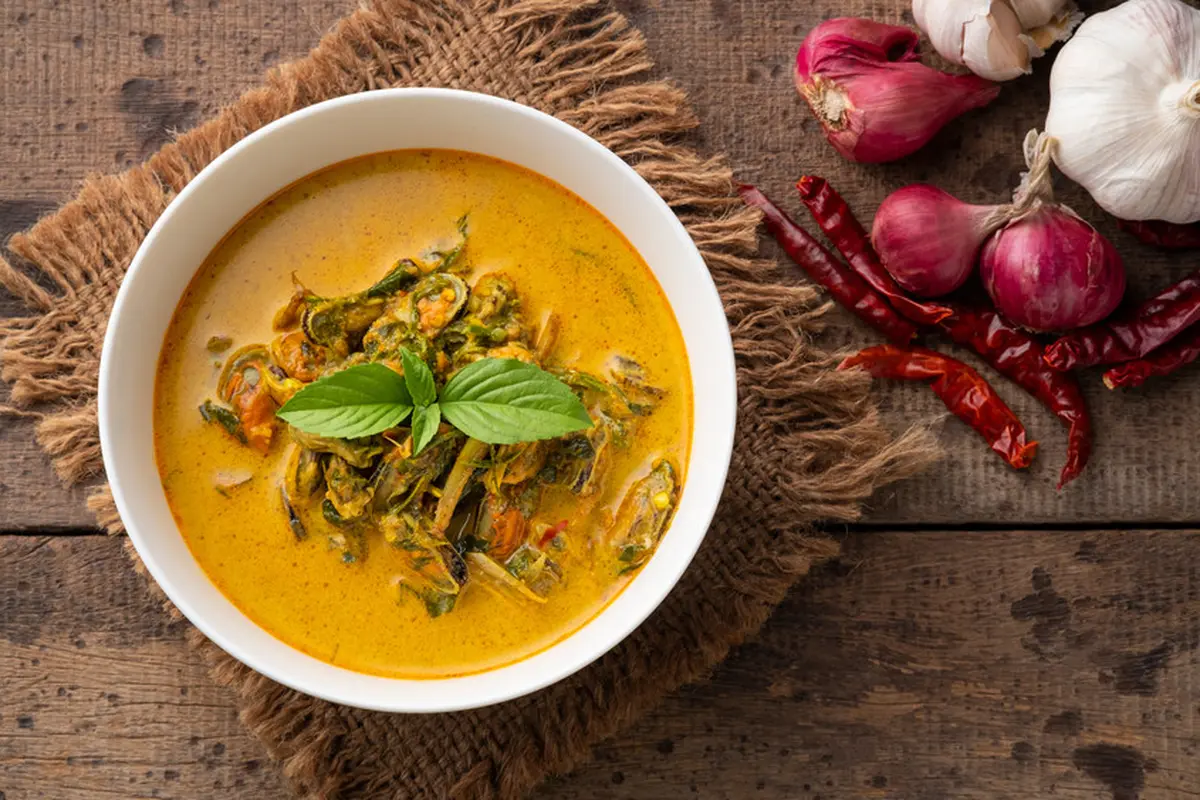 gulai kijing kerang Bengkulu