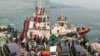 Kapal gagal berlayar di Pelabuhan Merak