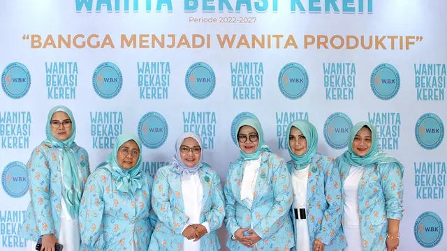 Nina Nugroho kala menghadiri pelantikan pengurus Wanita Bekasi Keren (WBK) periode 2022 hingga 2027 di TMII Jakarta Timur, Desember 2022. (Foto: Koleksi Pribadi Nina Nugroho)