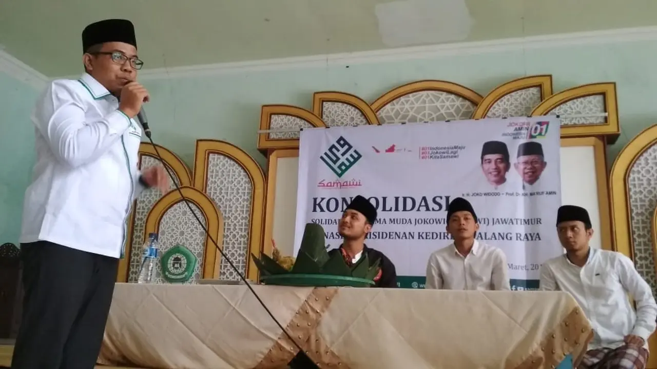Dibalik Alasan Ulama Muda Kediri Dukung Jokowi-Ma'ruf Amin