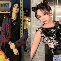 Adu Gaya Busana Han So Hee dan Hyeri. [Instagram]