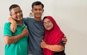 Potret Pratama Arhan pulang kampung. [IG: @pratamaarhan8]