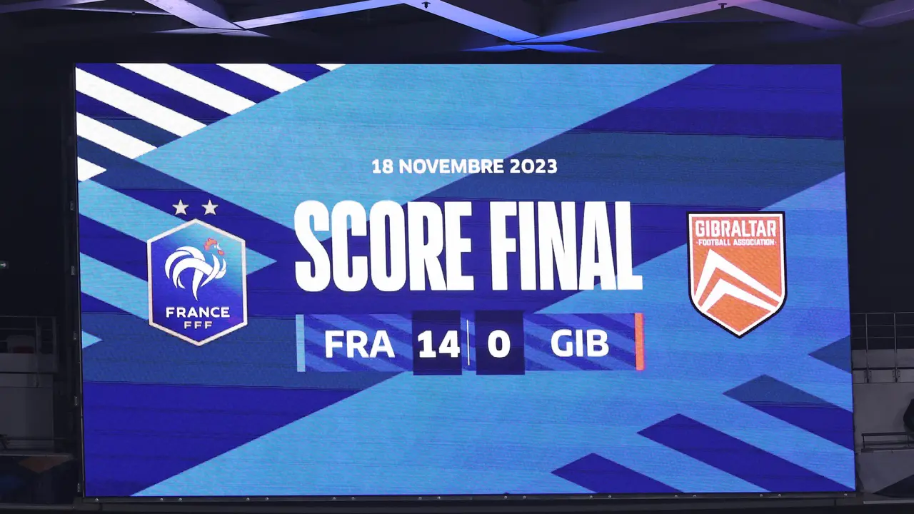 Prancis Vs Gibraltar