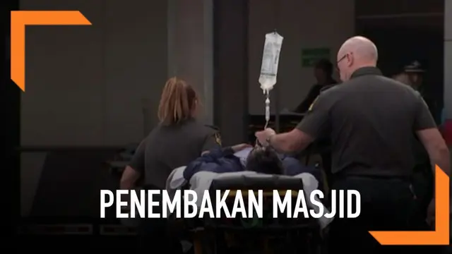 Satu orang ditahan polisi setelah insiden penembakan masjid di Selandia Baru terajadi hari Jumat (15/3).