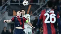 Hasil Leg Pertama 16 Besar Liga Europa Tadi Malam: AS Roma Ditahan Bologna, Lille Keok dari Aston Villa