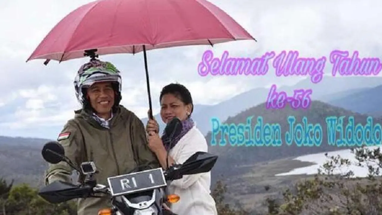 [Bintang] Jokowi Ulang Tahun, Netizen Beri Ucapan di #happy56thjokowi
