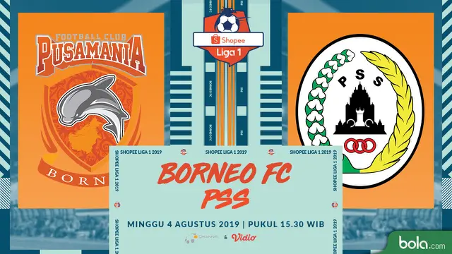 Pusamania Borneo FC Vs PSS Sleman