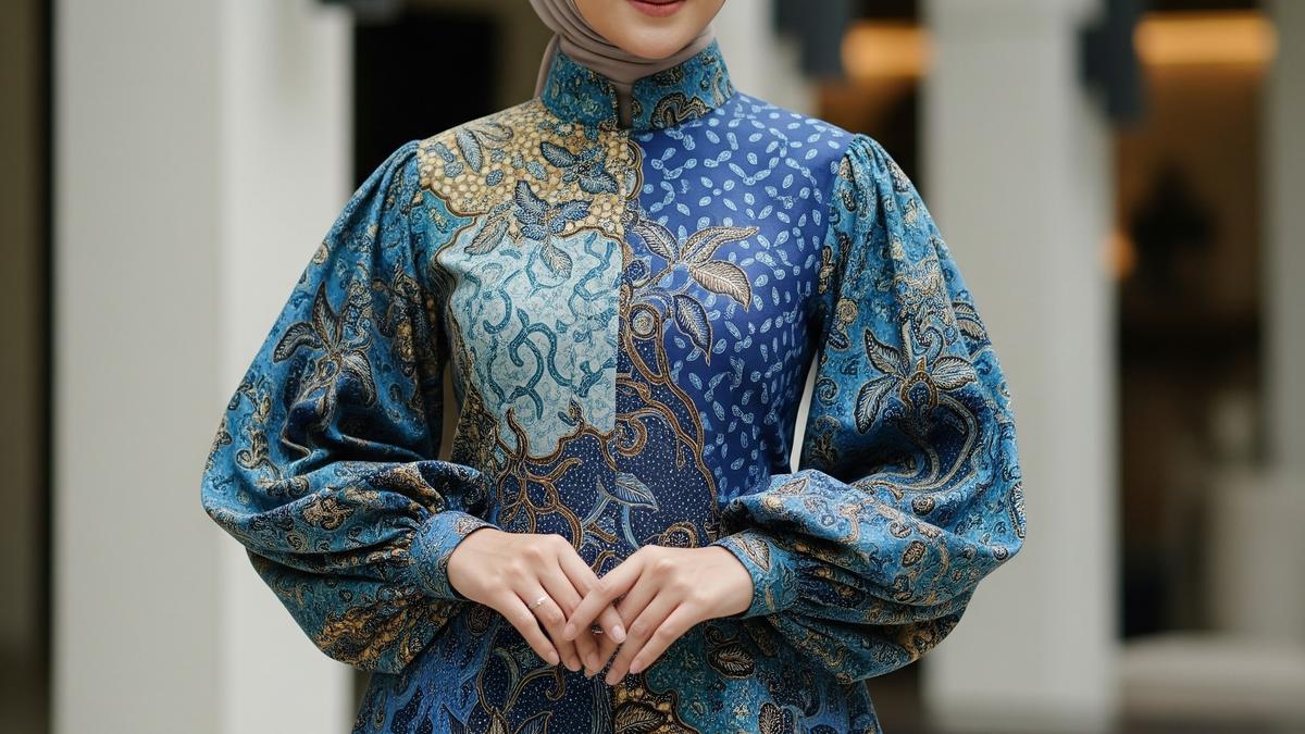 7 Model Atasan Batik Hijab Modern 2025 untuk Tampil Stylish di Berbagai Acara