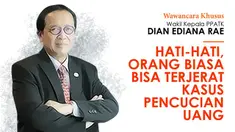 Liputan6.com berkesempatan mewawancarai Wakil Kepala PPATK, Dian Ediana Rae. Dian mengutarakan, warga biasa secara tidak langsung bisa terlibat dalam sistem kejahatan pencucian uang dan terjerat pidana.