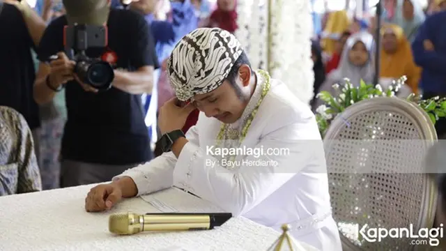 Sah Jadi Suami Istri, Ini 6 Momen Pernikahan Ega Noviantika dan Rafly DA