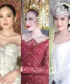 Lihat di sini beberapa potret memesona makeup dreamy Salshabilla Adriani di 3 prosesi pernikahannya dengan Ibrahim Risyad.