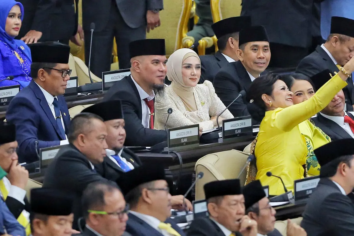 Potret Deretan Selebritis yang Resmi Dilantik Sebagai Anggota DPR RI 2024-2029