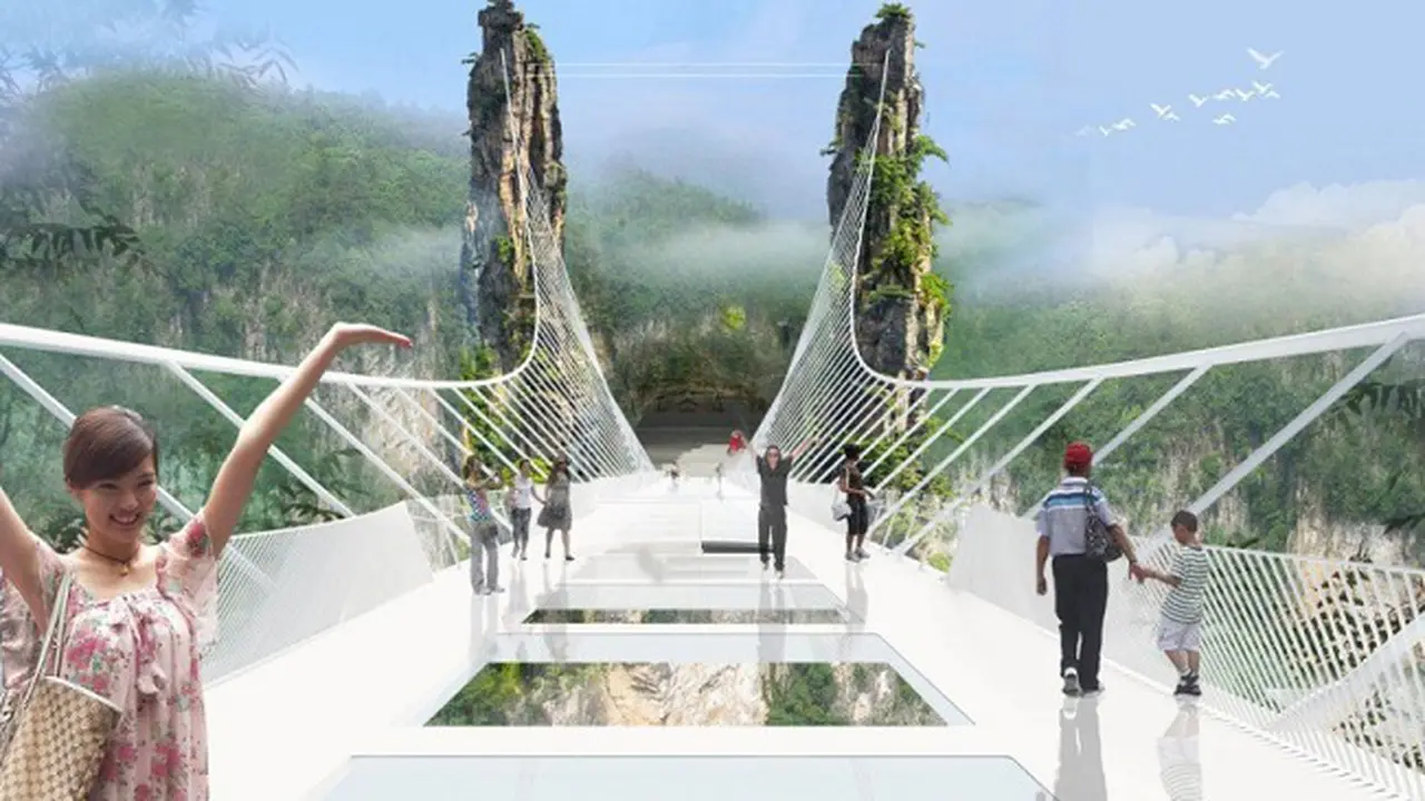 Jembatan Zhangjiajie