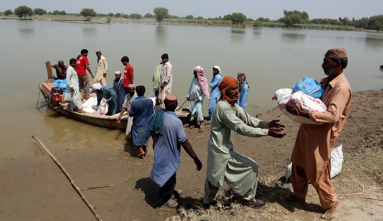 Korban Banjir Pakistan Terancam Kekurangan Air Bersih dan Penyakit