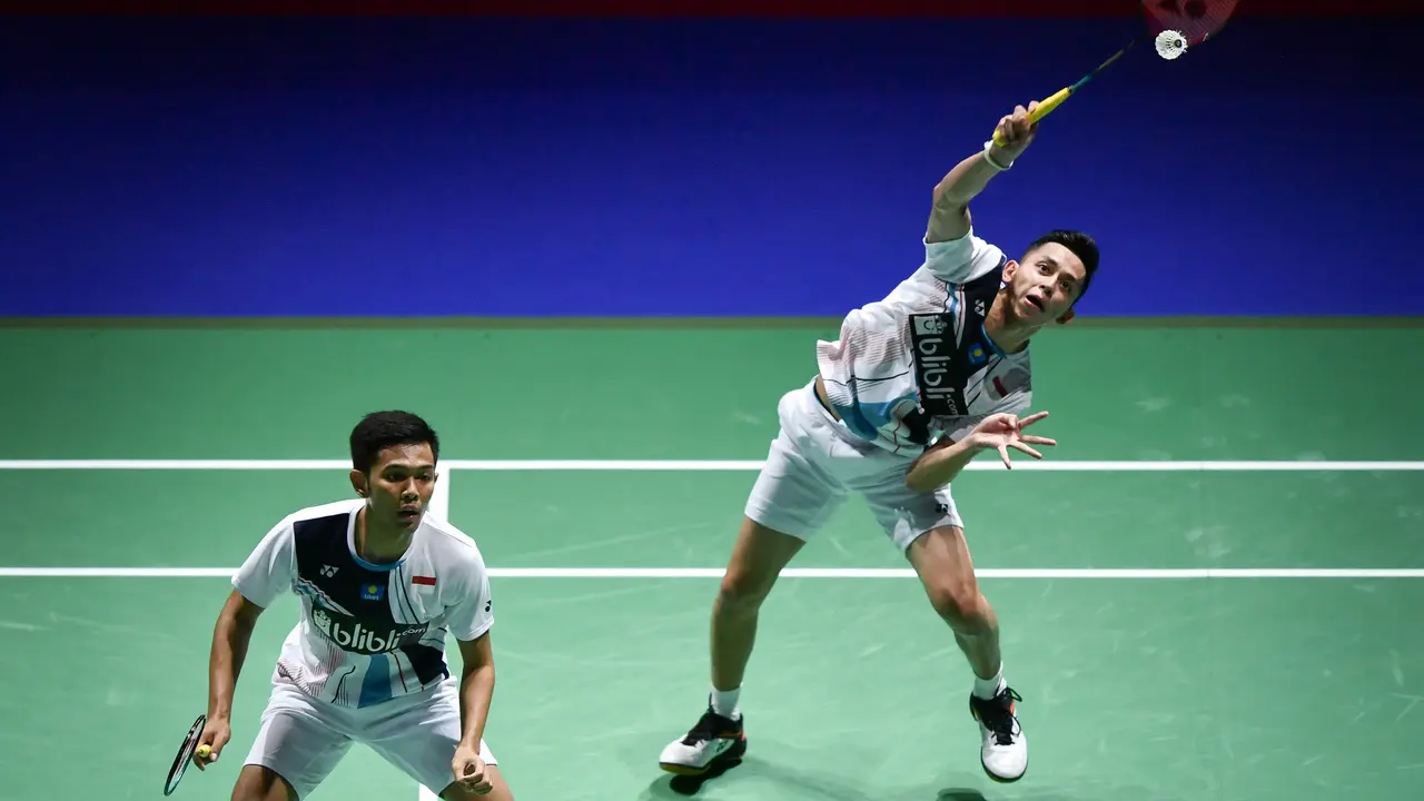 Taklukkan Fajar / Rian, Hendra / Ahsan Lolos ke Final Kejuaraan Dunia Bulu Tangkis 2019