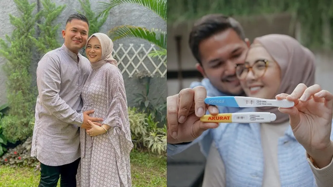 Hamil Anak Pertama, Ini 6 Momen Manis Kesha Ratuliu dan Suami