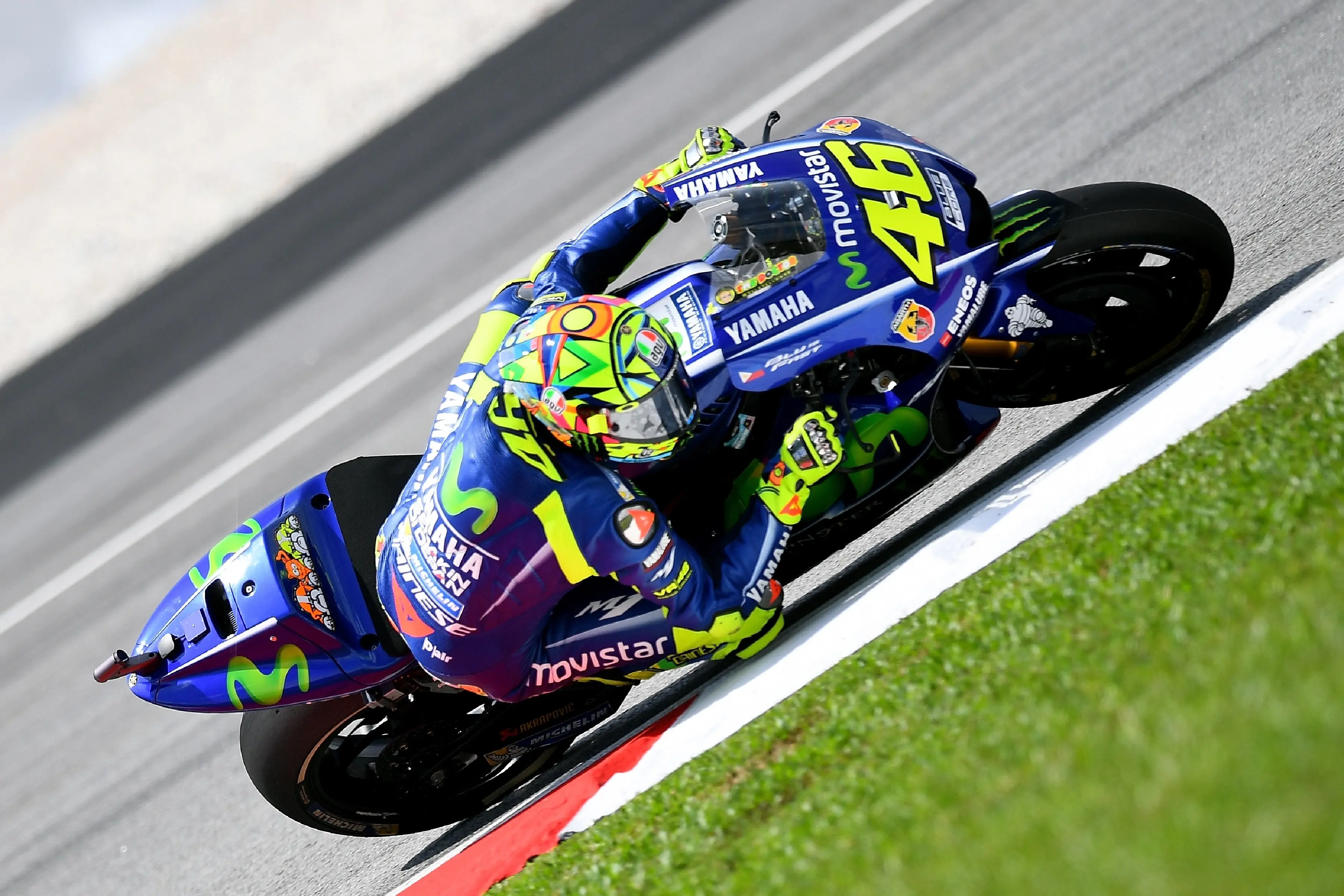 Valentino Rossi (MANAN VATSYAYANA / AFP)