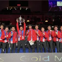 Indonesia bawa pulang Thomas Cup setelah 19 tahun penantian/dok. Instagram @king.chayra