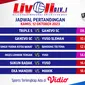 Jadwal dan Live Streaming Livoli Divisi 1 2023 12 Oktober di Vidio