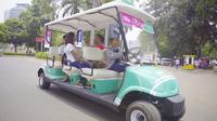 Mobil Golf yang disediakan Grab untuk perhelatan Asian Para Games 2018. (Grab)