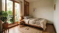 10 Desain Kamar Tidur dengan Panduan Palet Warna dan Pencahayaan Hangat, Rumah Jadi Nyaman