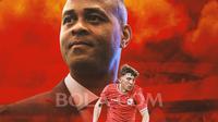 Timnas Indonesia - Ole Romeny dan Patrick Kluivert nuansa Timnas Indonesia (Bola.com/Adreanus Titus)