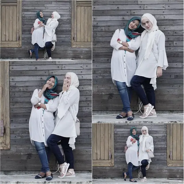 6 Potret Putri Anne Bareng Kakak Arya Saloka, Kompak