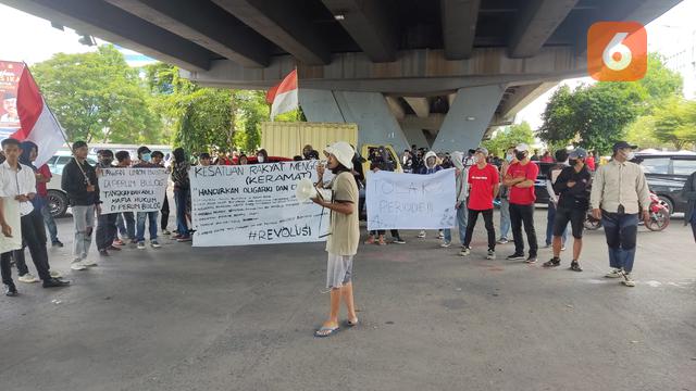 Demo di Makassar (Liputan6.com/Fauzan)